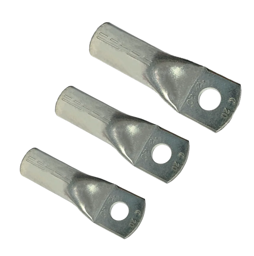 copper lugs up to Din 46235 long barrel Standard lugs up to the highly standards short barrel