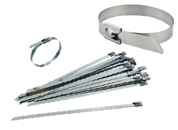 Metallic cable tie